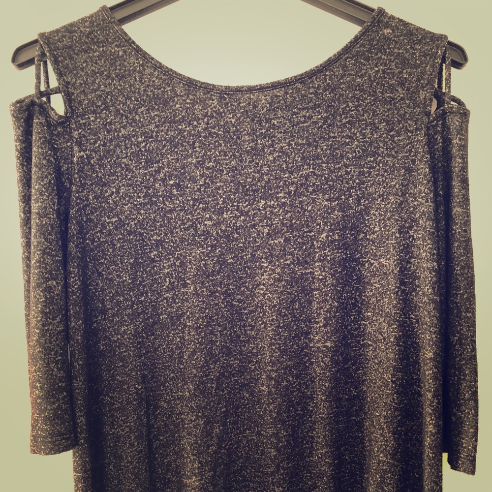 Cross stitch shoulder top